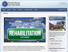 Tablet Screenshot of beverlyhawpeassociates.com